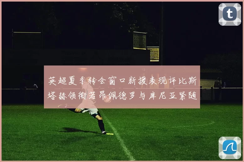 英超夏季转会窗口新援表现评比斯塔赫领衔若昂佩德罗与库尼亚紧随其后